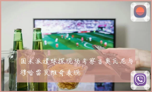 国米派遣球探现场考察吉奥瓦尼与穆哈雷莫维奇表现